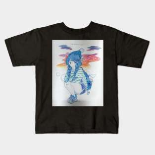 Blueberry Eyes Kids T-Shirt